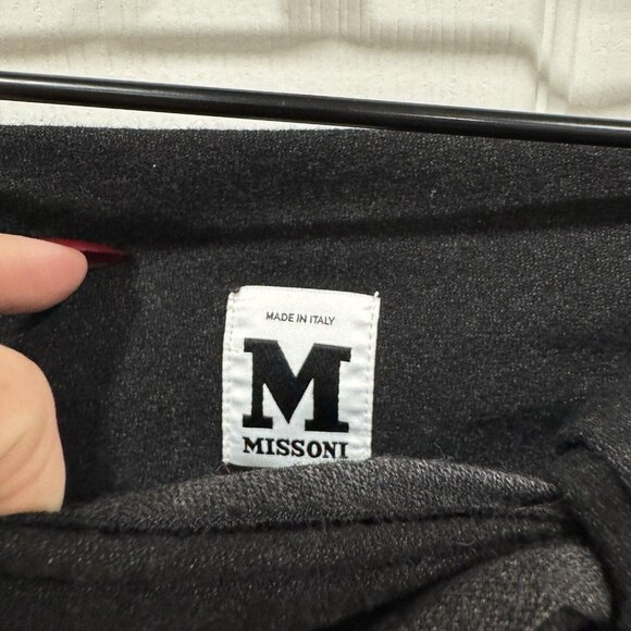 Women’s M MISSONI Grey Gray Skirt Mini Wool Blend US 6 Formal Classy‎ Classic - Picture 4 of 11